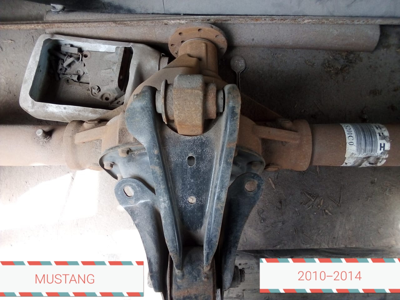 PUENTE POSTERIOR FORD MUSTANG 2010 AL 2014